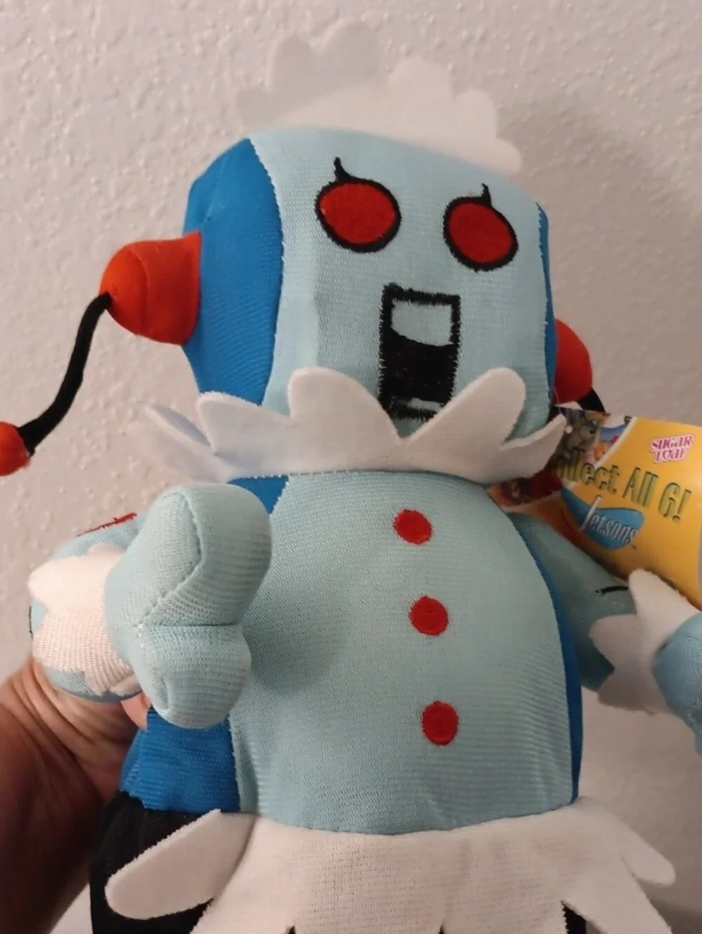 Warner Bros. Jetsons Rosie Light Blue Robot Plush with Red Accents